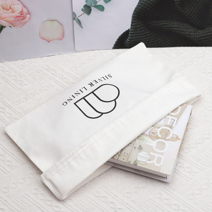 Sac de rangement en sergé de coton gris avec cordon de serrage pour chaussures, chapeaux, sacs à main – Pochette en mousseline unie naturelle pour cadeaux et shopping, anti-poussière – Grande vente - Product Image 3