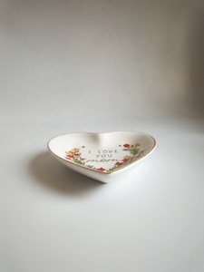 Hot Selling <strong>Ceramic</strong> Heart-Shaped <strong>Jewelry</strong> Tray Elegant <strong>Boxes</strong> for Mother's Day - Product Image 3