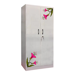 Almira acero Godrej hierro almirah armario Indonesia almirah 2 puertas armario con espejo <span class=keywords><strong>alacena</strong></span> Schrank credenza dolap - Product Image 6