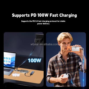 Carcasa Magnética de Aluminio con Ventilador de Refrigeración para SSD M.2 NVME, USB3.2/Tipo-C de 10 Gbps, 7 en 1, Disco <span class=keywords><strong>Duro</strong></span> Externo de 8 TB, Lector de Tarjetas SD 4K 60 Hz - Product Image 2