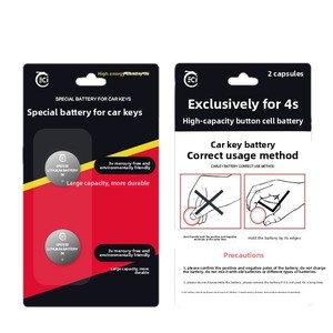 <span class=keywords><strong>Pile</strong></span> bouton au lithium CR2032 3V pour jouets, testeurs, bougies, cartes mères - Product Image 5