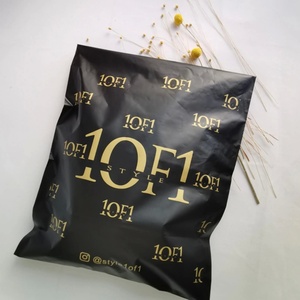 12x16inch/30x40cm Black Poly Mailer Custom logo Printed Plastic Express Postal Mailing Bag Shipping Bag for Clothing Packaging - Product Image 4