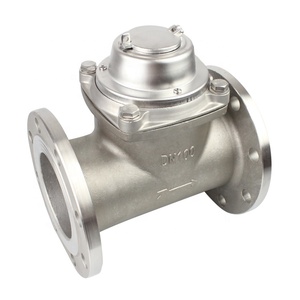 Compteur d'eau analogique Lxlc 50 300, prix fabricant, en acier inoxydable, à bride de 4 pouces, 16 Lxlc 50 300 - Product Image 3