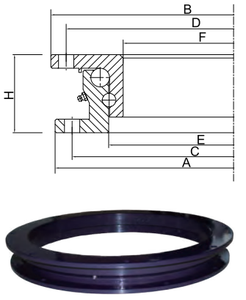 Heavy Duty Casting semi-<span class=keywords><strong>remorque</strong></span> <span class=keywords><strong>remorque</strong></span> plateau tournant à roulement à billes fabricant - Product Image 6