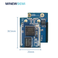 MT7628NN-MS93MFZ nirkabel WiFi AP modul IEEE802.11b/g/n USB 580MHz modul UART untuk Router Relay pengawasan