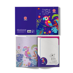 El cuaderno suave de diseño creativo admite logotipos personalizados. El papel de 60g es una opción ideal para el trabajo de oficina de los estudiantes en las escuelas - Product Image 1