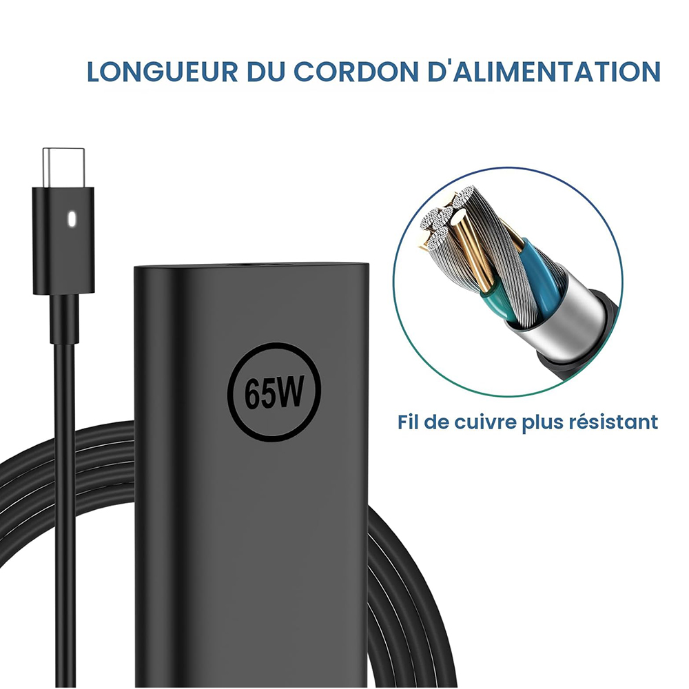 Black/Type-C/65W