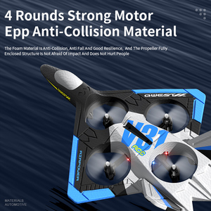 Epp Bọt Máy Bay Điều Khiển Từ Xa Trên Không Máy Bay Chiến Đấu 2.4Ghz Wifi FPV Drone Máy Ảnh Trọng Lực Cảm Biến Diễn Viên Đóng Thế Cuộn RC Máy Bay Cậu Bé Đồ Chơi - Product Image 4