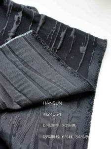 Chất Lượng Cao Giá Hấp Dẫn Thân Thiện Với Môi Dệt In Kỹ Thuật Số Vải Len Kết Hợp Vải Cho Hàng May Mặc - Product Image 3