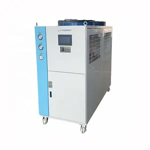 Plastic processing industrial water chiller unit 10ton air cooled chiller