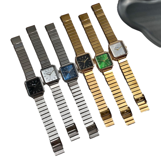 Tomi Luckyfox L54 Wholesale High Quality Women's Watches Cartoon Square Simple Design Custom Luxury Elegant Fashion Wristwatch
