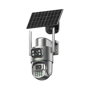 G4-P11GFD-M2R HiEasy 4G Solar AOV PTZ Sicherheitskamera mit Doppellinse <span class=keywords><strong>Cloud</strong></span> SIM-Karte Automatische Personenverfolgung für Wasserdichte Außeneinsätze - Product Image 1