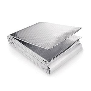 Bouclier à bulles en aluminium double face pour fenêtres, toit de camping-car, <span class=keywords><strong>porte</strong></span> de <span class=keywords><strong>garage</strong></span>, feuille d'isolation, <span class=keywords><strong>largeur</strong></span> 60 mm, longueur 5 m - Product Image 1