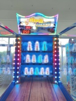 Machine de jeu vidéo d'arcade à pièces Clown Frenzy Lancer des balles Frapper le clown Ticket Out Machine de divertissement pour FEC Enfants et adultes