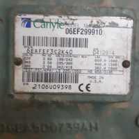 Repuestos para Compresores de Aire Acondicionado Central, Compresor de Pistón Carrier 06EF99910