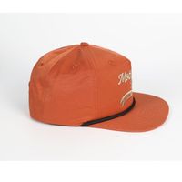 Casquette de baseball SGS auditée en mélange de coton et de nylon personnalisée à 5 panneaux avec corde