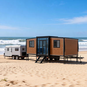 Villas modulaires en conteneurs d'acier extensibles TengShuo - <span class=keywords><strong>Construction</strong></span> en panneaux sandwich respirants, 1 à 4 chambres, personnalisables, luxe - Product Image 2