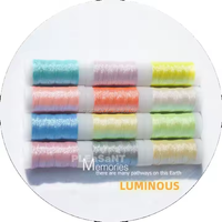 Série LUMINOUS Fil métallique DIY pour travaux manuels Accessoires de qualité supérieure Multi-brins Broderie 3 6 9 brins Métal Artisanat
