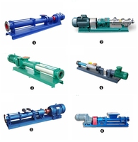 Pompe à vis en acier inoxydable Seepex chimique à haute viscosité alimentaire fruits lait cosmétique transfert pompe à vis unique hygiénique
