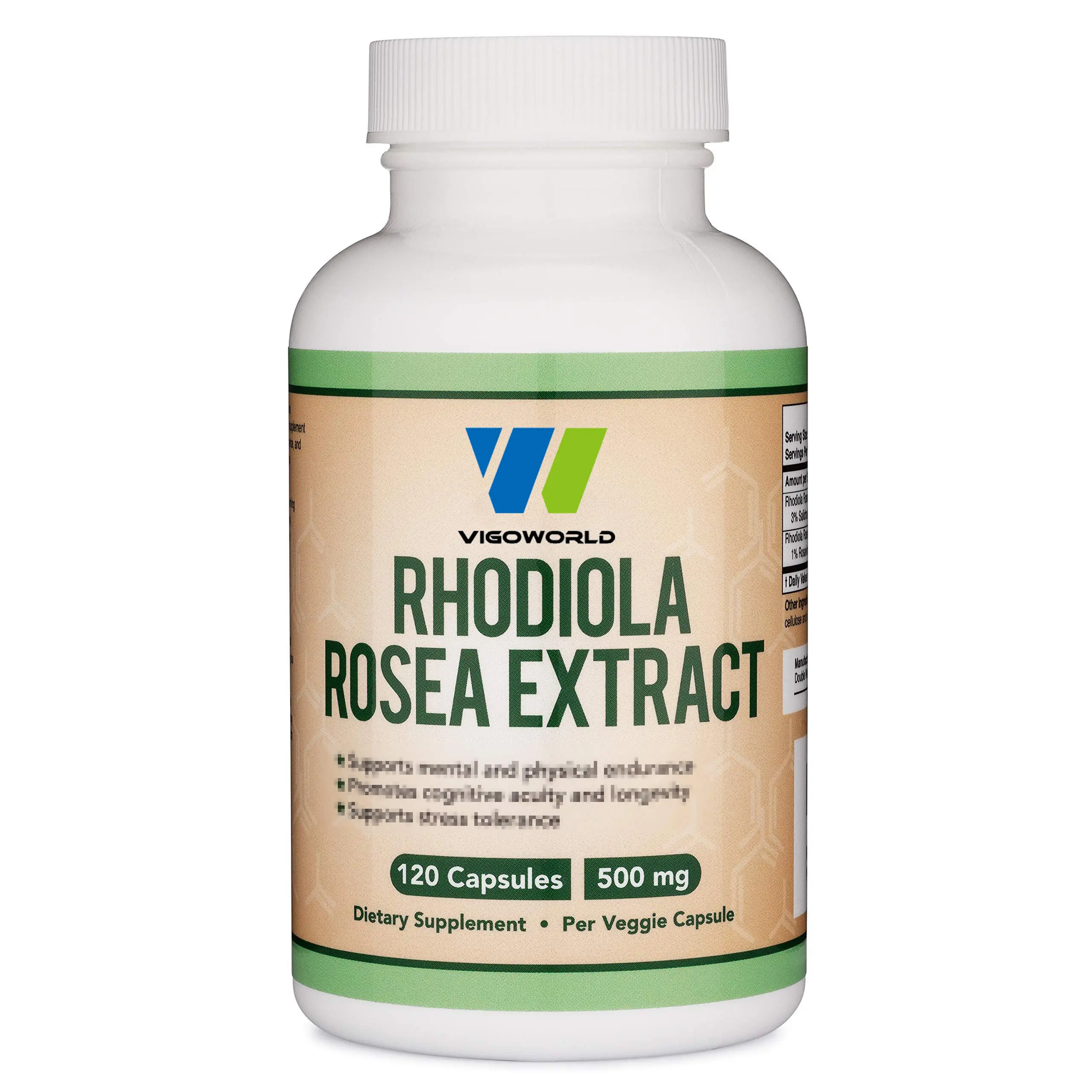 Natual Plant Extract Rhodiola Rosea Support Energy Relaxes Veggie Capsules Rhodiola Rosea Root Supplement