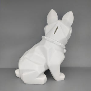 Résine artisanat fluide mignon bouledogue français vinyle tirelire <span class=keywords><strong>chien</strong></span> maison ornement bricolage fluide <span class=keywords><strong>chien</strong></span> - Product Image 5
