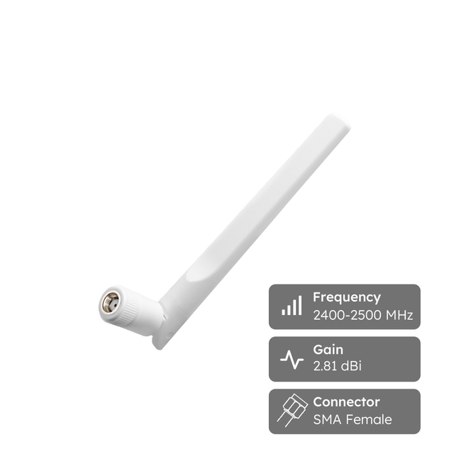 Rod Antenna 2.8dBi 2.4GHz Indoor Wireless Network Small Stick Omnidirectional WiFi Router Antenna