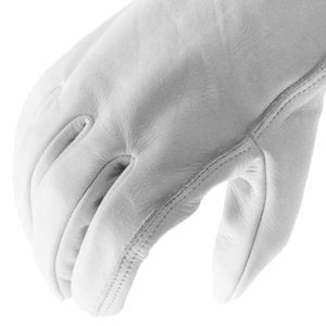 MaxiPact, guantes de soldadura divididos de piel de oveja y vaca de alta calidad, guantes de trabajo de cuero duraderos de costura anticorte - Product Image 2