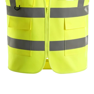Gilet réfléchissant personnalisé, élastique, confortable, à séchage rapide, pour la sécurité, la patrouille, la topographie, l'ingénierie - Product Image 3