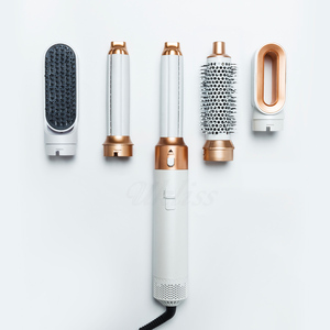 Secador de Pelo Profesional 5 en 1 con Motor BLDC de 35000 RPM, Cepillo Moldeador de Aire Caliente de Alta Velocidad - Product Image 1