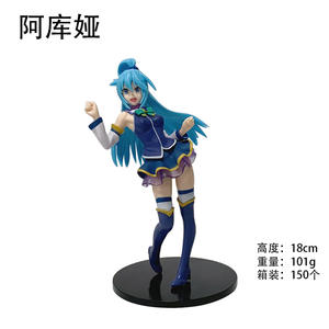 Figura de <span class=keywords><strong>Konosuba</strong></span> Aqua y Megumin al por Mayor - Figura de Anime de Chica en Traje de Baño y de Pie, Diosa del Agua - Product Image 6