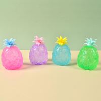 Jouet sensoriel anti-stress en TPR multicolore en forme de glaçon de maltose pour garçons et filles, aide à la concentration et à la réduction de l'anxiété