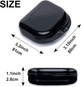 Estuche de Almacenamiento para Protector Bucal Dental, Caja Portátil para Modelo de Dientes, Herramienta de Práctica de Higiene Bucal para Niños y Adultos - Product Image 4