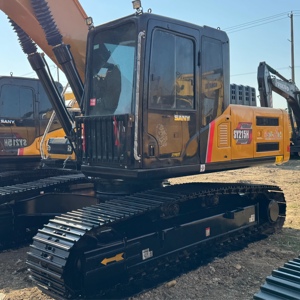 Used SANY 215H Heavy Duty Hydraulic Excavator Crawler <b>Machine</b> for <b>Construction</b> Site and Earthmoving - Product Image 5