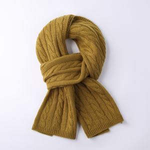 Écharpe en laine mélangée, hiver, femme, haut de gamme, haute qualité, châle épais, accepte la broderie, logo personnalisé - Product Image 5