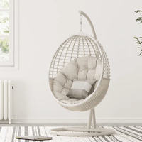 Fauteuil suspendu en rotin PE, balançoire, panier suspendu, mobilier de jardin extérieur pour balcon, terrasse, équipements de loisirs