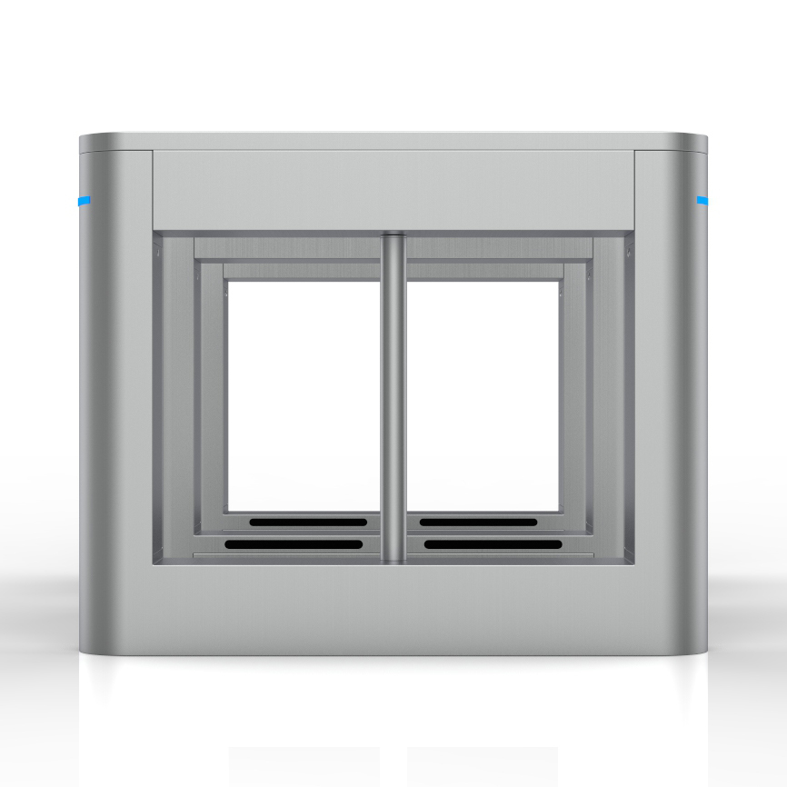 Intelligent Swing Barrier Turnstile Access Control Turnstile Gate For Gyms With Stainless Steel IP66 Protection · image 6
