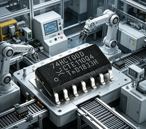 74HCT00D <span class=keywords><strong>Quad</strong></span> 2-Input NAND Gate IC SOP-14 - Product Image 2