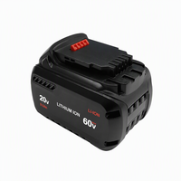 Nouveautés Batterie de remplacement au lithium-ion haute performance 20V 60V Max pour outils électriques sans fil DCB606