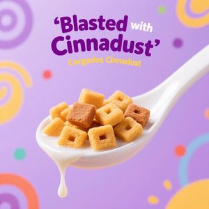 Toast alla cannella a consegna bassa di MOQ Crunch tazze di <span class=keywords><strong>cereali</strong></span> monodose, 2 once (confezione da 12) | Integrale, <span class=keywords><strong>colazione</strong></span> e spuntino On-the-Go - Product Image 2