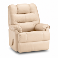 Fauteuil inclinable moderne en cuir PU, fauteuil simple inclinable manuel avec repose-pieds, fauteuil de salon