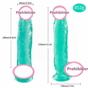 A15 gigante Amazon nuevo gigante 12 pulgadas gran simulación consolador pene masturbador femenino - Product Image 6