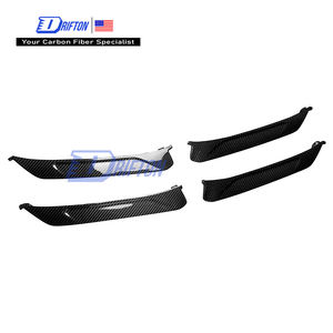 Rejilla de Ventilación Lateral para Parachoques Delantero de Fibra de Carbono Real 992.2 Upgrade para Porsche 911 Carrera 992 992.2 2024 en Adelante - Product Image 2