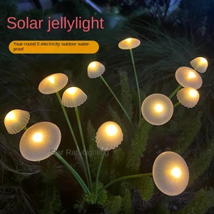 Luces Solares LED de Jardín con Forma de Medusa y Características de Hongo Impermeables para Decoración de Patio Exterior y Caminos - Product Image 5