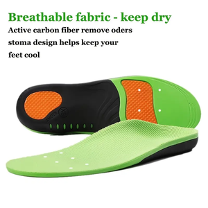 Semelles orthopédiques unisexe en PU pour le soulagement de la douleur, le confort et le soutien de la voûte plantaire, correction du pied plat, <span class=keywords><strong>prix</strong></span> de gros fabricant - Product Image 3