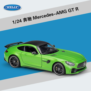 Welly 1:24 <span class=keywords><strong>Mercedes</strong></span>-<span class=keywords><strong>Benz</strong></span> AMG GT R Modellino Auto in Metallo Pressofuso per Collezionisti, Regalo, Vendita all'Ingrosso - Product Image 2