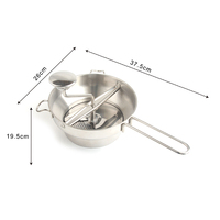 Keuken Accessoires Handheld Fruit Groente Voedsel Molen Rvs Handleiding Voedsel Groente Chopper Met 3 Discs