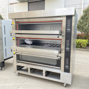 Horno Eléctrico Industrial de Alta Gama para Panadería, con Calentamiento Automático, 3 Niveles y 9 Bandejas, Ideal para Hornear Postres, Nueces, Bocadillos y Barbacoa - Product Image 5