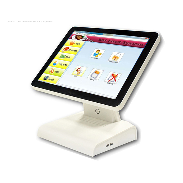 Aonpos POS System Cash Register Dual Touch Screen POS System for Supermarket