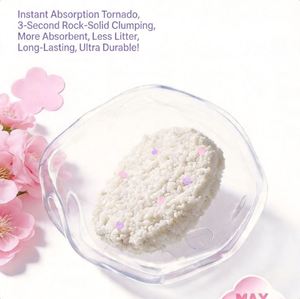 ทรายแมวพรีเมียม ย่อยสลายได้ เป็นมิตรกับสิ่งแวดล้อม ชำระล้างได้ ซึมซับดีเยี่ยม ปราศจากฝุ่น จับตัวเป็นก้อน 6 ลิตร ทำจากแป้งมันสำปะหลัง - Product Image 2