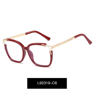 光学メガネTR90フレームアンチブルーライトアイウェアおしゃれなアニマルパターン眼鏡 - Product Image 6